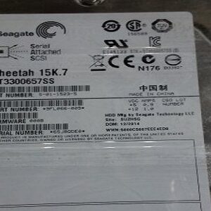 Seagate Part No. ST3600057SS 600GB SAS 15K (3.5") 6Gbps Server Hard Disk Drive