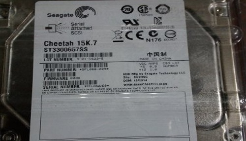 Seagate Part No. St4000nm0023 4tb Sas (3.5") 7.2k 6gbps Server Hard Disk Drive