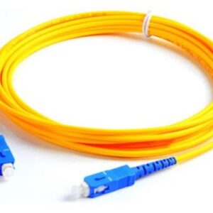 3 Meter Simplex Single Mode SC to SC Optical Fiber Patch Cord Jumper Cable