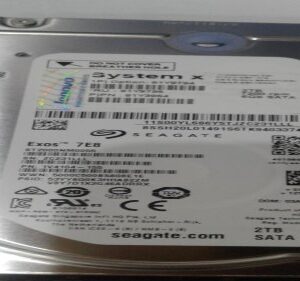IBM Part No. 81Y9795 2TB SATA 7.2K 6Gbps (3.5") Near Line Hot Swap Server Hard Disk Drive