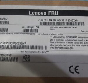 Lenovo 00YK014 600GB 10K SAS 12GBPS 512N 2.5" Internal Hot-Swap Hard Disk Drive