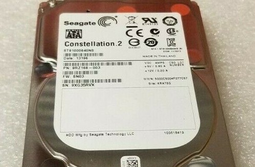 Seagate Part No. St1000640ns 1tb Sata 7.2k (2.5") 6gbps Server Hard Disk Drive(5yr Warranty)